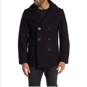 Slate & Stone Wool Blend Double Breasted Coat